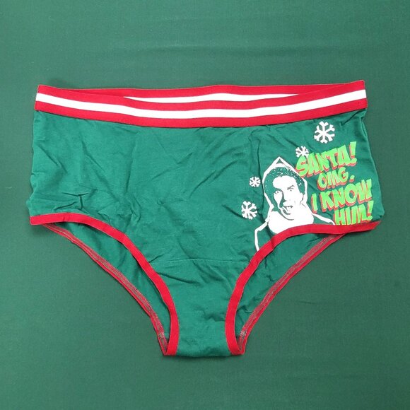 Torrid bra and panty set green shiny bra 40D and Elf panties size 1 or 1X - Picture 3 of 7